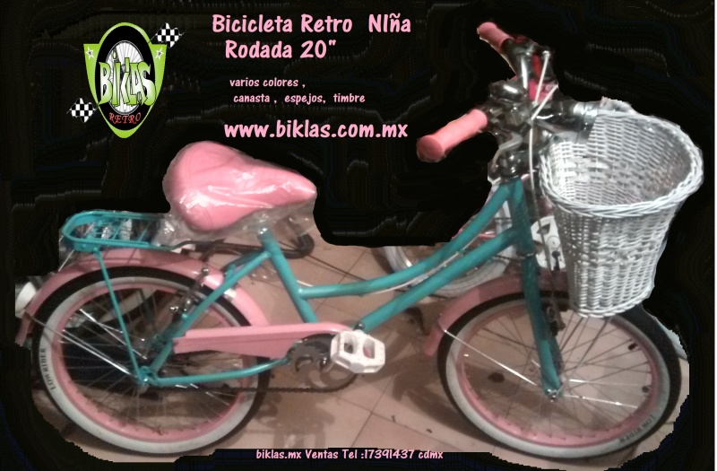 BICICLETAS RETRO NI AS R20 VINTAGE NI OS BICICLETAS BIKLAS